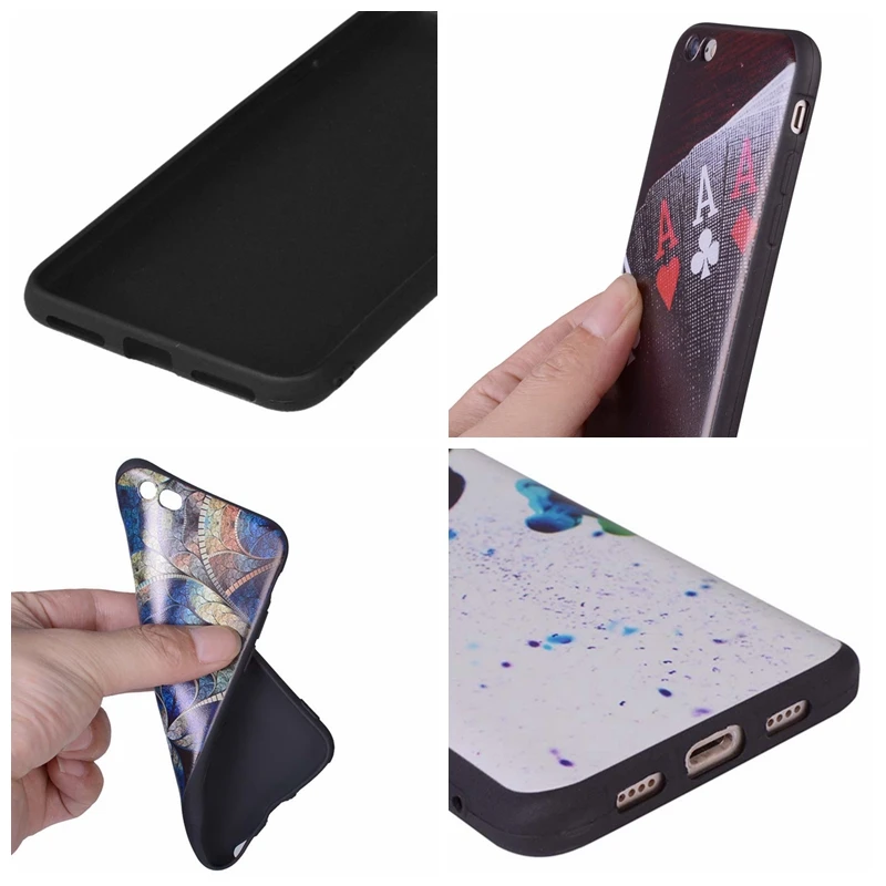 Чехол для Huawei Y6 Pro / Honor Play 5X Enjoy 5 Holly 2 Plus /Honor 4C телефонный чехол силиконовый Чехлы 3D