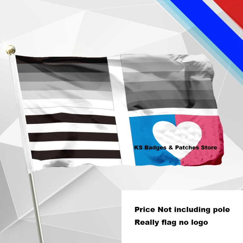 Straight Pride Flag Flying Flag #4 144x96(3x5FT) #1 ...