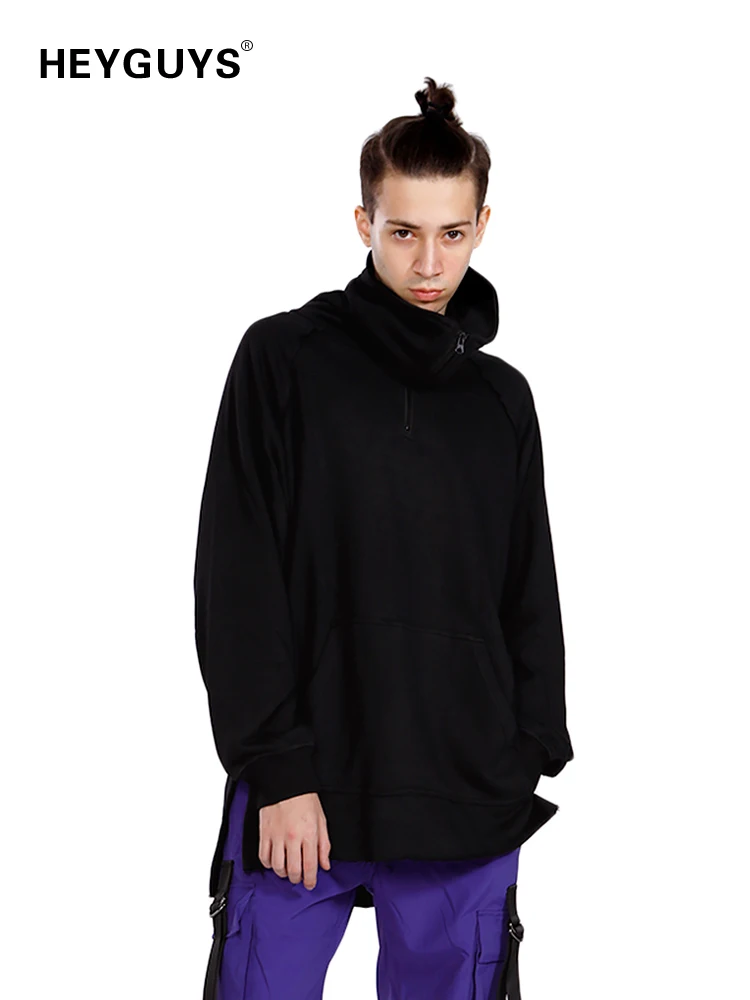 

HEYGUYS fashion Europe us high street sweatershirts men cool Hip Hop wear hot selling men designer hoody solid wear