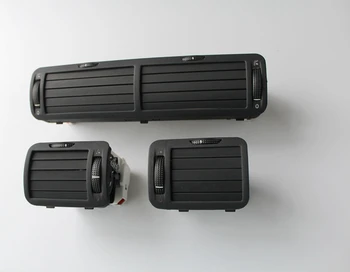 

Black Central Left Right front Dashboard Air Vent Outlet A/C Heater for Passat B5 3B0819728 3B0819703 3B0819704 3B0 819 728