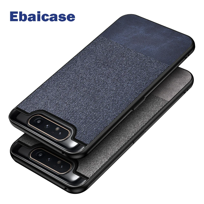 

For Samsung A80 Case Cloth Shockproof Case for Samsung Galaxy S10 S10E S9 S8 S7 Plus 5G A30 A40 A70 A80 A90 Note 8 9 10 Pro Case