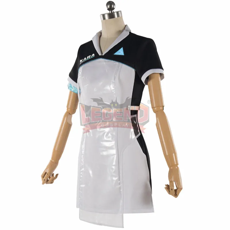 Detroit: Become Human Kara Cosplay Adult Halloween Costume Coat White Version image 2