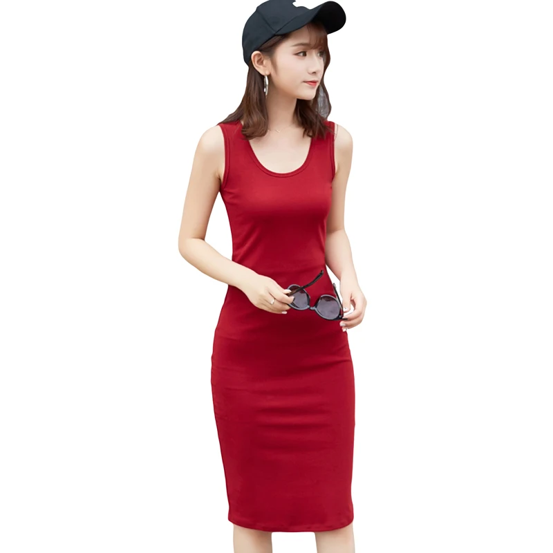 cotton vest dress