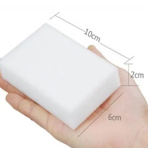 

10Pcs /lot Magic Sponge Cleaning Brush Multi-functional Foam Kitchen Car Cleaner 98x60x20mm