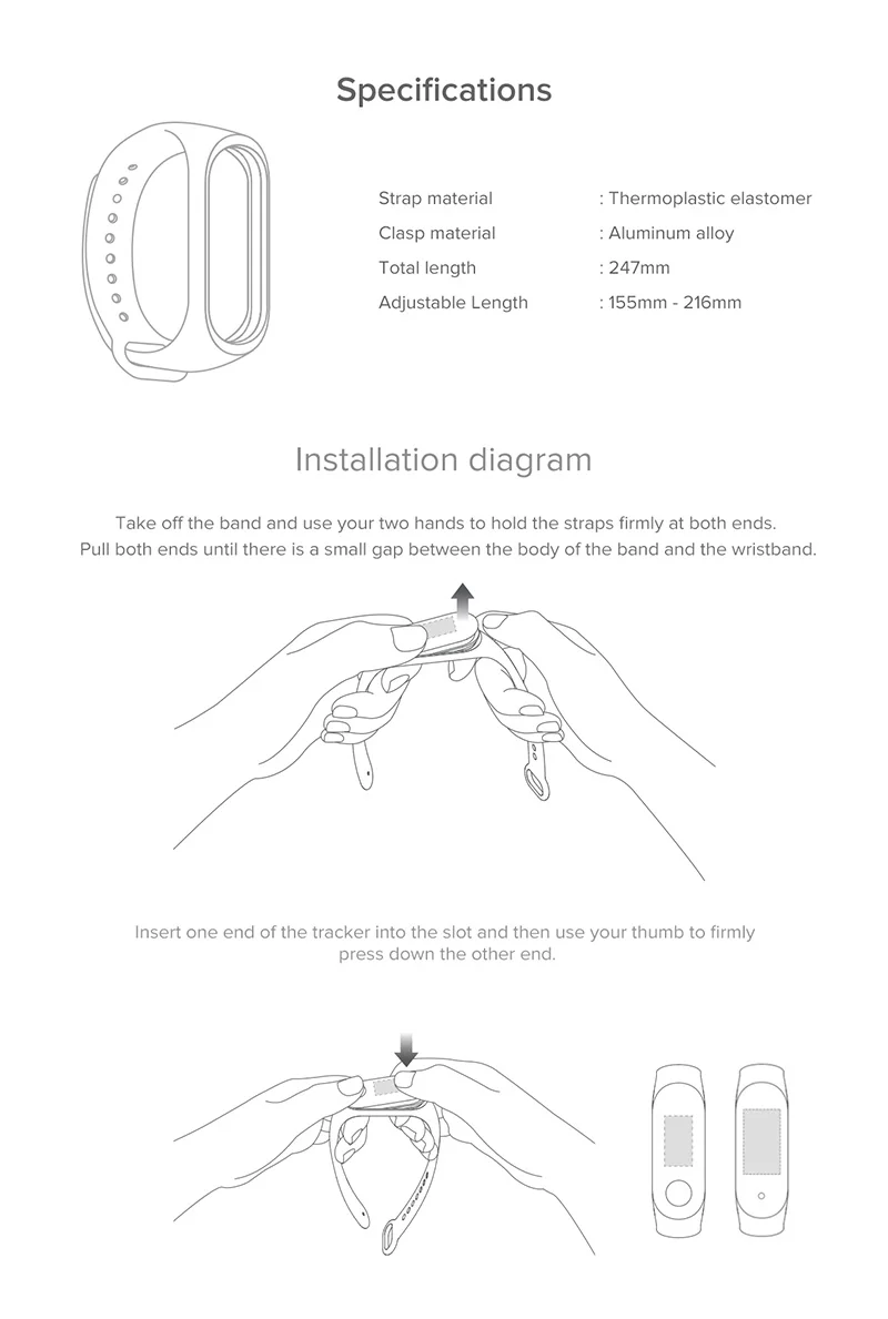 Официальный Цвет ремень для Xiaomi mi группа 4/3 mi Band-4 Мульти-Цвет дополнительного удобства светильник мягкие удобные плотно закрывается