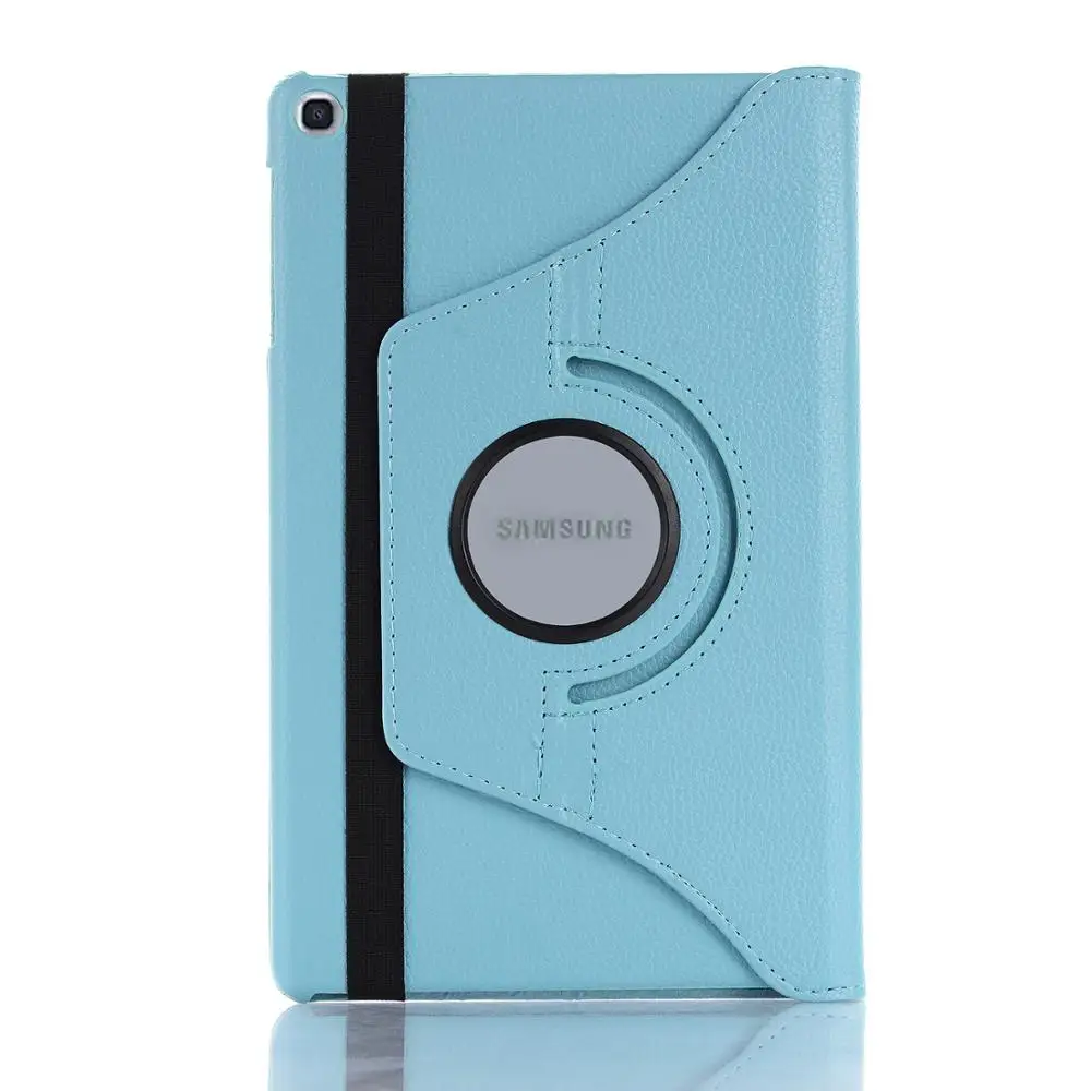 360 Rotating Case For Samsung Galaxy Tab A 8.0 S Pen P200 P205 SM-P200 SM-P205 Smart Auto Sleep / Wake Stand Leather Cover