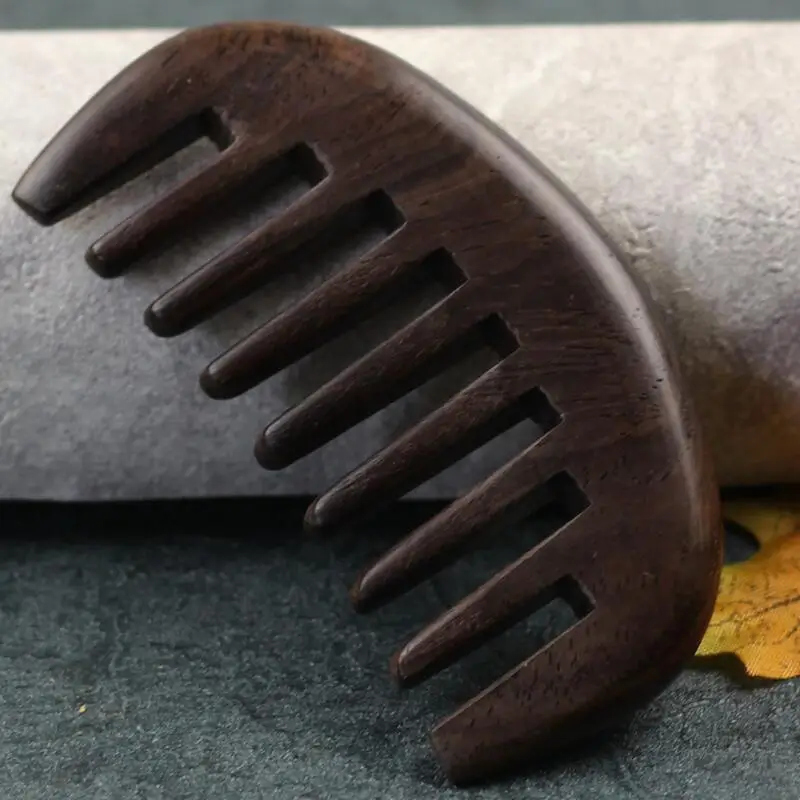 4 шт. Антистатические Массажные щетки для волос|sandalwood comb|wooden combbeard comb |