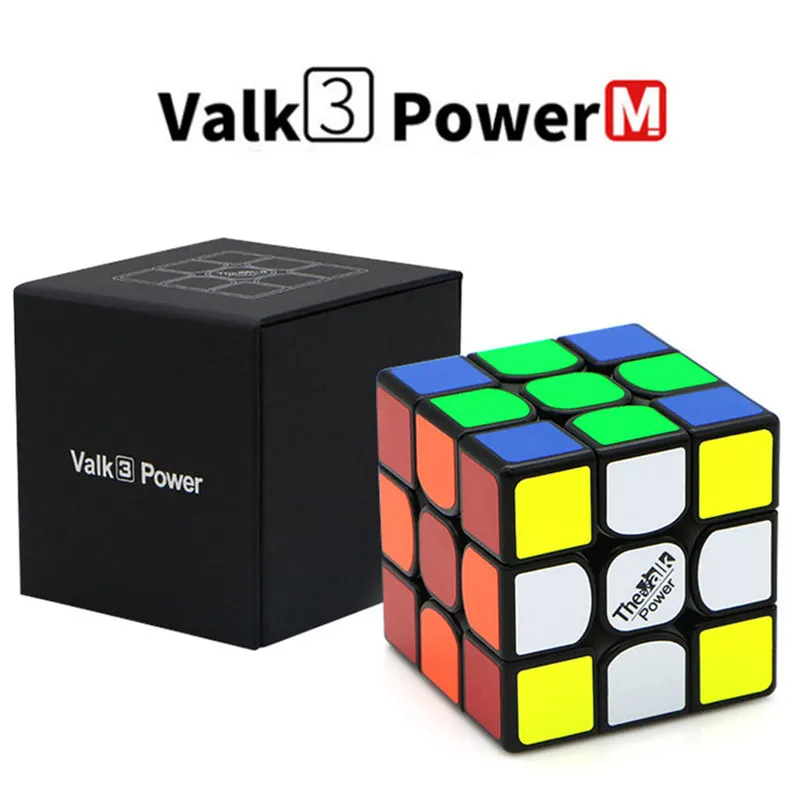 Valk3 Power M 55.5mm Size cube 3x3 speed Magnetic qiyi Competition Cubes Toy WCA Puzzle Magic Cube By Magnets | Игрушки и хобби