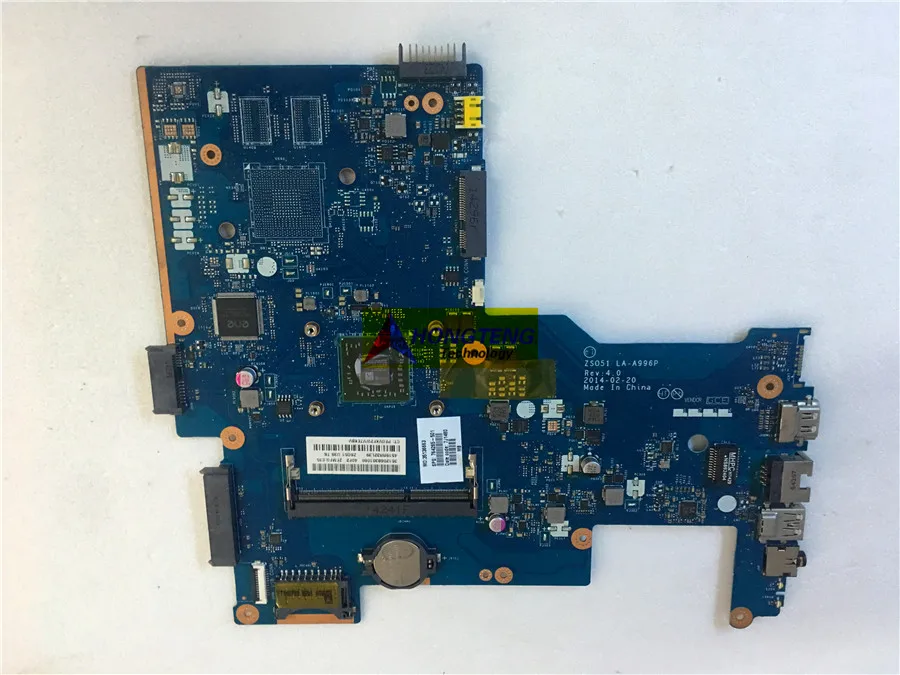 

Оригинальная материнская плата для ноутбука HP 15-G 764265-501 ГГц с центральным процессором Zs051 la-a996p, тест ОК, бесплатная доставка