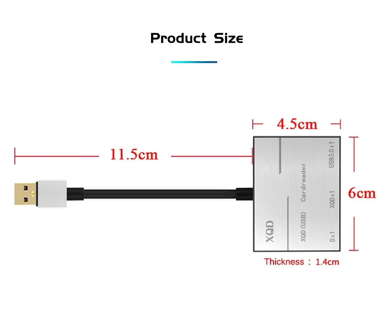 XQD SD (HC) Card Reader до 500 МБ/с. высокое Скорость XQD2.0 SD USB3.0 концентратора Камера Adapter Kit для sony M/серии G Nikon D4/D5/D500