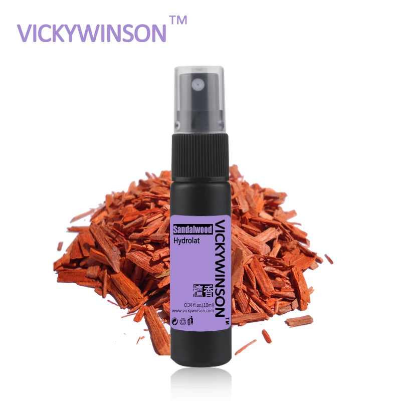 

VICKYWINSON Sandalwood hydrolat 10ml Attention Moisturize Meditation Skin Care Pure WC16