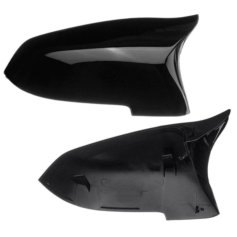 1 Pair Mirror Covers Side Rearview Mirror Cover Cap For Bmw 5 6 7 Series F10 F18 F11 F06 F07 F12 F13 F01 Side M