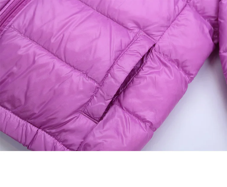 Коллекция года, Зимний пуховик для девочек детская одежда для мальчиков повседневное белое пуховое пальто со съемным капюшоном детская верхняя одежда, пальто BC300