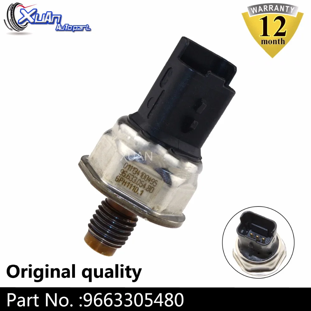 Sensor de presi/ón common rail 9663305480