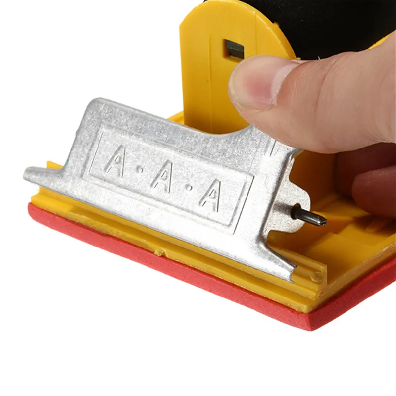 ALLSOME ручная деревообрабатывающая краска рамка для наждачной бумаги держатель наждачной бумаги зажим инструмент для полировки шлифованный абразивный инструмент HT1698