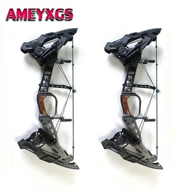  US $1353.15 Compound 5lbs 80lbs Steel Ball Dual Purpose Slingshot 460FPS Outdoor Hunting 