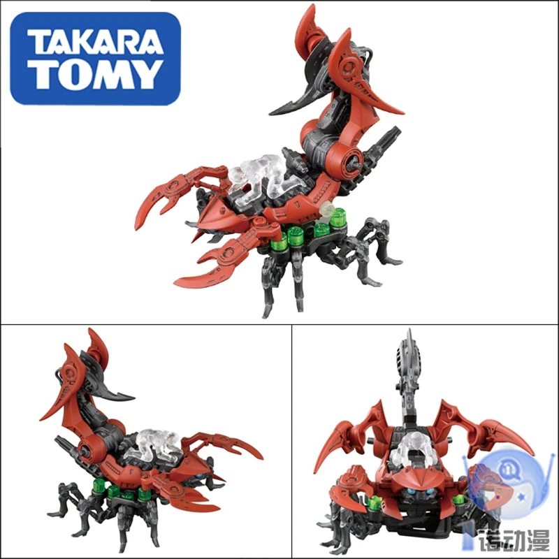 

TOMY Soss Machinery Beast ZOIDS WILD Scorpion Type ZW04 Red Skull PVC