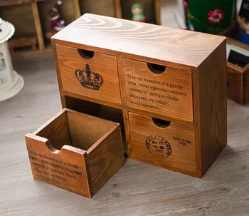 

Solid Wooden Cabinet 26*9.5*20CM