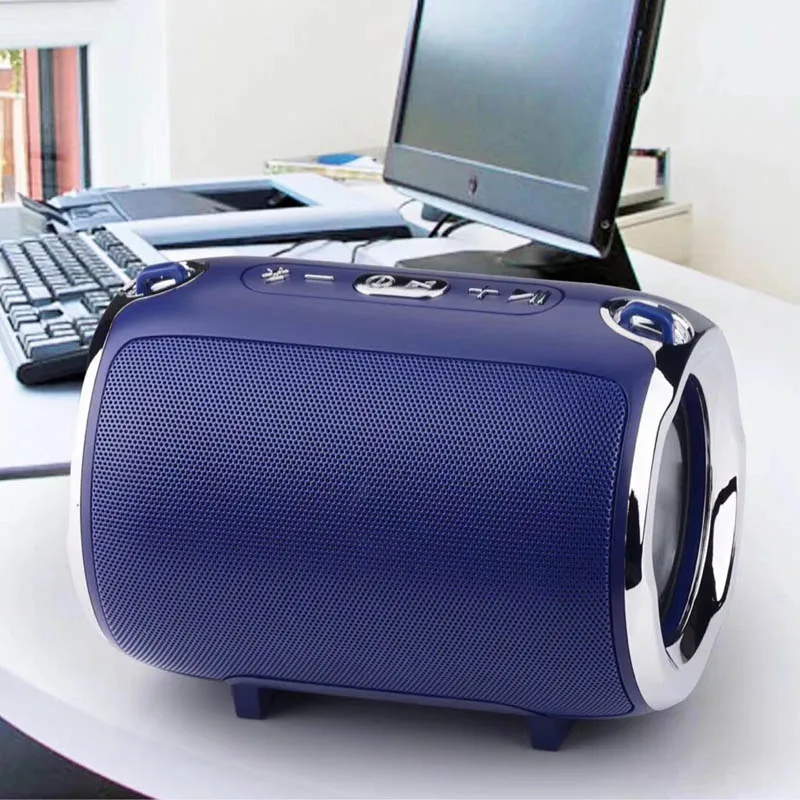 Portable Bluetooth speaker multi function Bluetooth speaker portable stereo bass effect outdoor speakers all electronic products