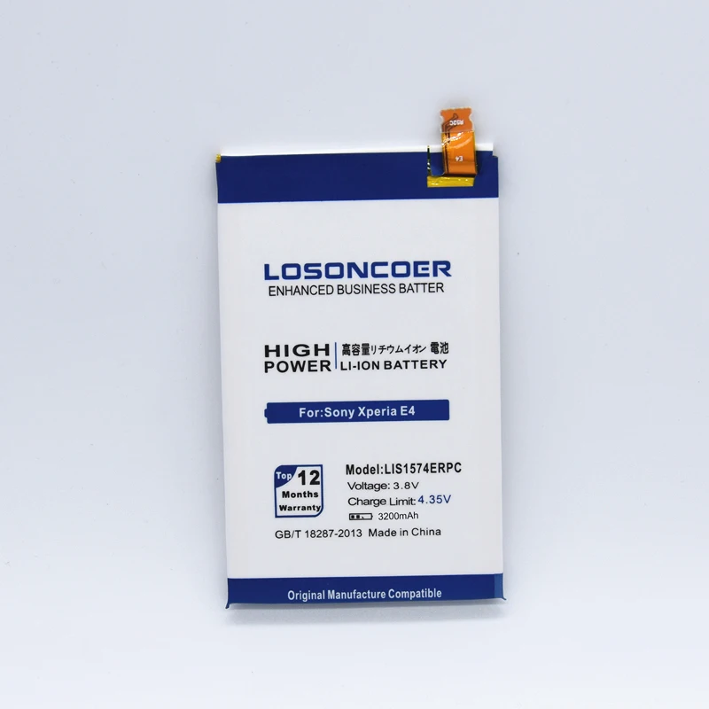 losoncoer LIS1574ERPC Батарея для sony Xperia E4 E4G E2104 E2105 E2114 E2115 E2124 E2003 E2006 E2053 E2033 E2043