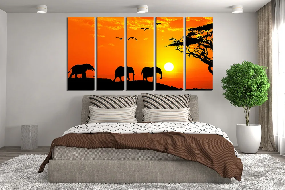5_piece_canvas_print_bedroom_multi_panel_art_orange_wildlife_canvas_photography__25398.1477462629.1280.1280