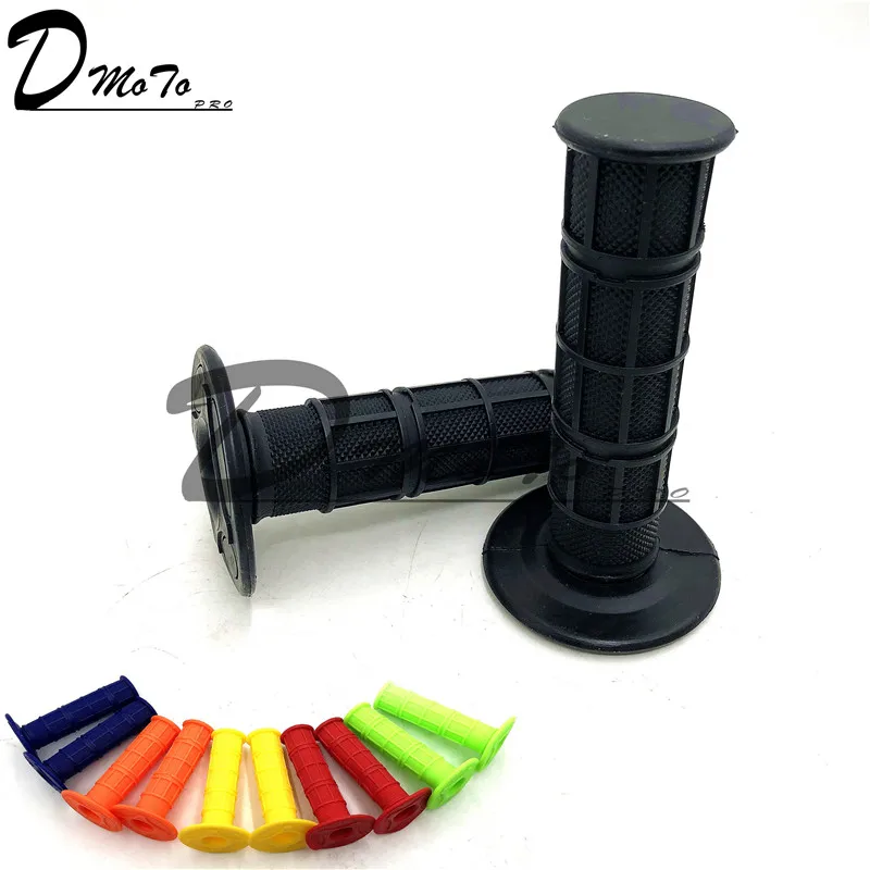 6 Color Gel Rubber Handlebar Grips For CRF YZF WRF KXF KLX KTM RMZ Pit Dirt Bike Motocross Motorcycle Enduro MX Offroad