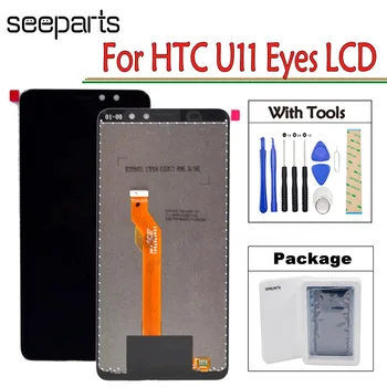 

For HTC Ocean Harmony U11 EYEs Display LCD Touch Screen Digitizer Panel Assembly Replacement Parts For 6.0" HTC U11 EYEs Display