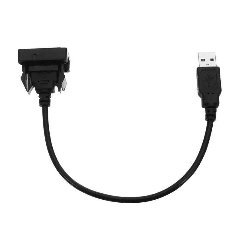 KROAK Автомобильный USB 2,0 свинцовый Удлинительный кабель авто приборная панель заподлицо Интерфейс адаптер Шнур для Toyota