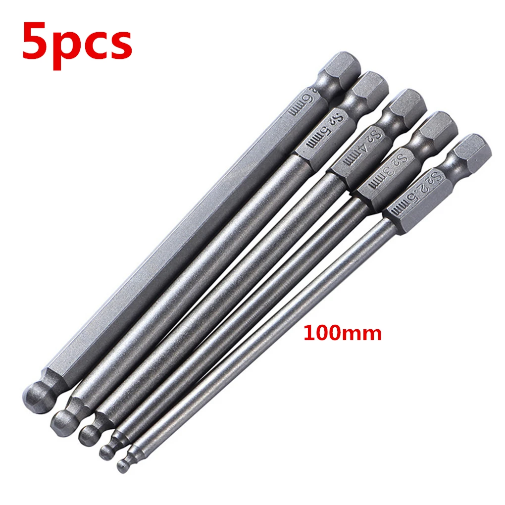Screwdriver Bit Cross Head Slotted Hex Power Driver Screw Magnetic Bits