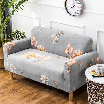 

Printed Stretch Sofa Covers Spandex Sofa cover Tight wrap all-inclusive elastic seat bench covers couch Cover Slipcovers