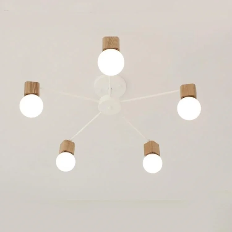  Modern Retro Chandelier for Kitchen Bedroom Hanging Antique Iron Chandelier American Style wrought  - 32936210049