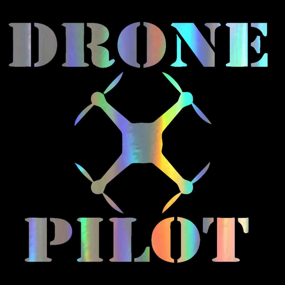 1513.9CM DRONE PILOT Individualization Car-styling Car Sticker Vinyl Decal Computer Sticker Home Sticker Motorcycle Stickers (4)