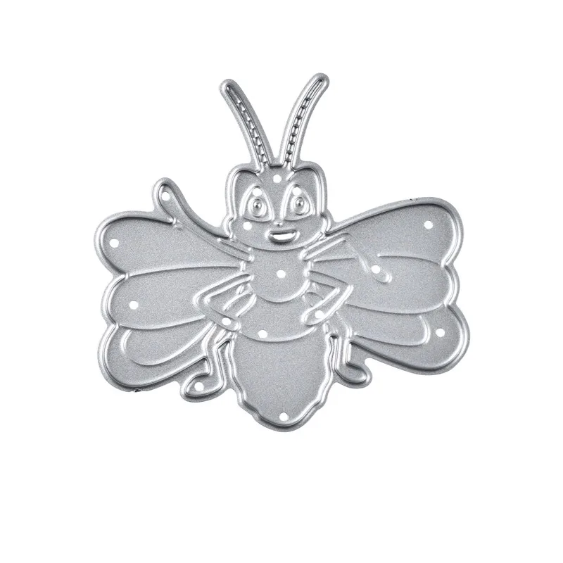 

Eastshape Happy Bee Metal Cutting Dies New 2019 for Craft Dies Scrapbooking Embossing Stencil DIY Die Cut Card Decoration