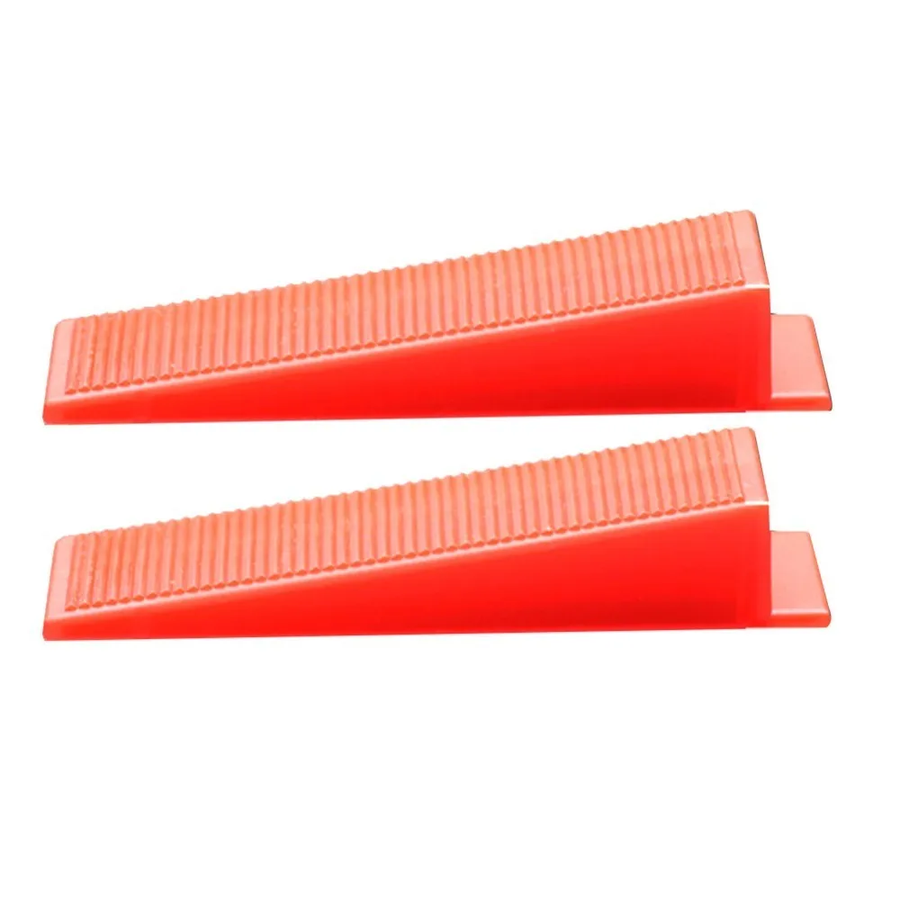 

100pcs/Pack Tile Leveler Tile Locator Insert Tiling Aid Tool Wedge Leveler Leveling Machine