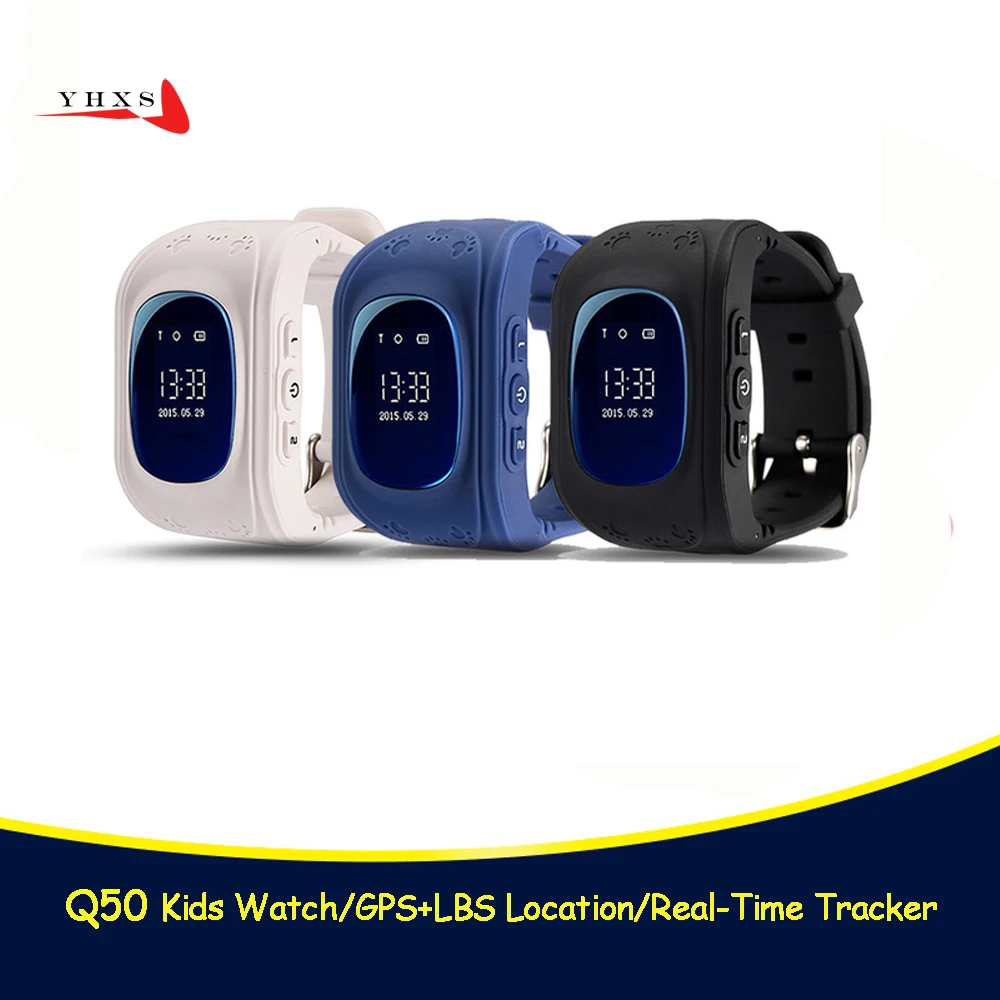 

Q50 GPS Smart Kid Safe Watch SOS Call Location Finder Locator Tracker for Child Anti Lost Remote Monitor Baby Wristwatch