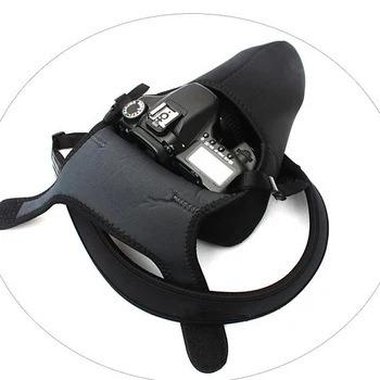

Size L Neoprene Waterproof Camera Liner Bag Case Cover for Nikon D5300 D5200 D5000 D3300 D3200 D3100 Pouch Package Protector