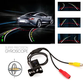 

Easy View Steering Dynamic Guided Parking Line Markings Car Vehicle Rear View Camera Back Len 135 Wide-angle Lens Waterproof