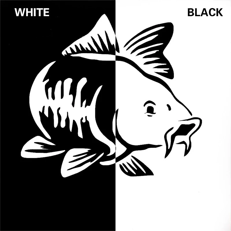 Accessories Fishing Kayak Decal Car Sticker Carp Fishing Vinyl