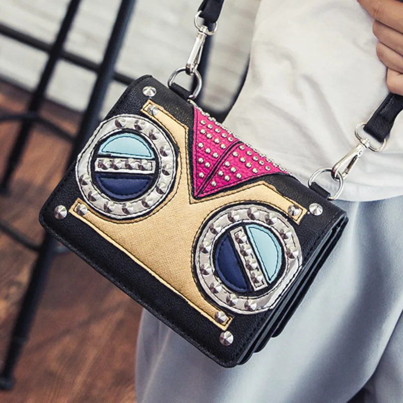 Murah Tas 2018 Musim Panas Baru Jahitan Tas Persegi Kecil Korea Fashion Kepribadian Keling Paket Shoulder Messenger Tas Memukul Warna