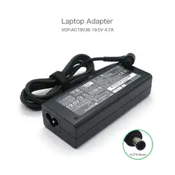 Новый оригинальный VGP-AC19V36 90 Вт 19,5 в 4.7A 6,0*4,4 мм ноутбука Питание для sony Vaio SVE14A27CXH Sve14a25cxs SVE11135CXB тетрадь