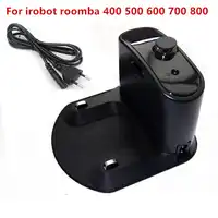 EU US Charger Base for IRobot Roomba 530 550 560 620 630 650 770 790 860 870 880 All 500 600 700 800 900 Series Vacuum Cleaner