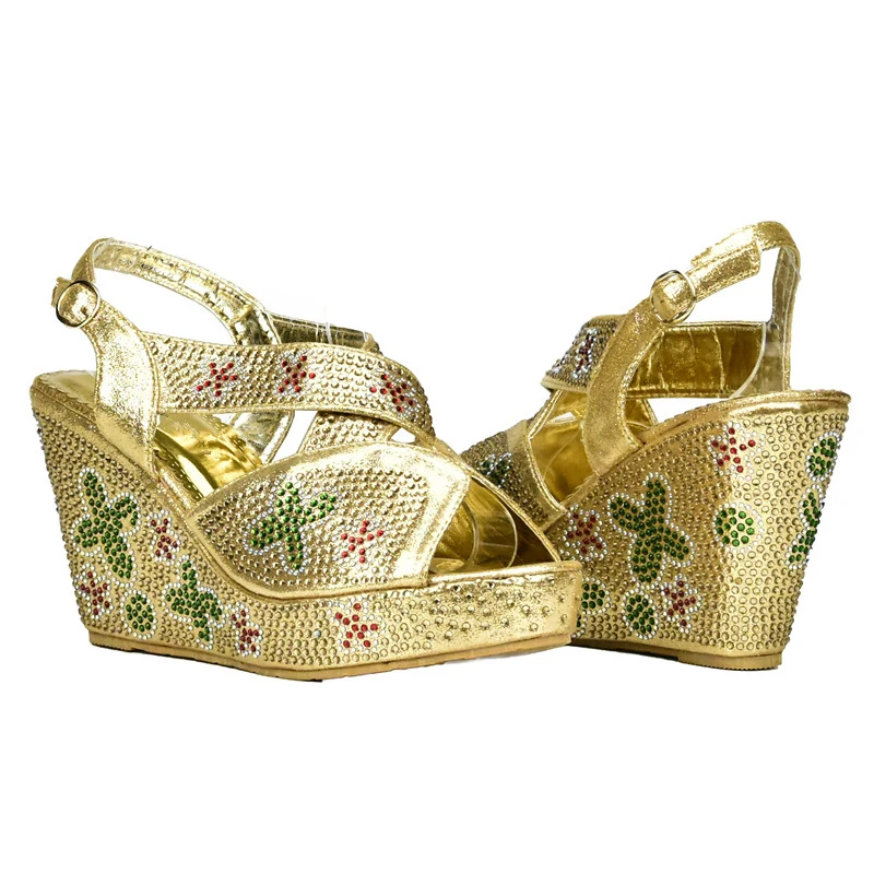 Bolsos Color En De Calidad oro Italiano plata Mujeres Zapatos Con Encuentro Las azul A Y rojo Real Oro Negro Africana Alta púrpura Juego Bolsa xC86rICw
