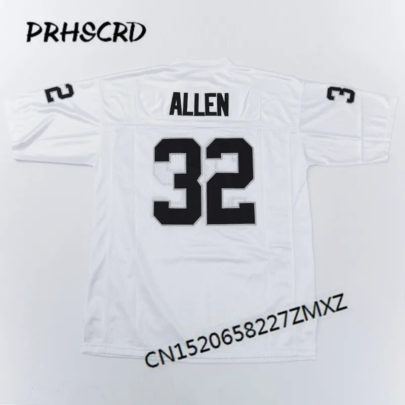 

Retro star #32 Marcus Allen Embroidered Throwback Football Jersey