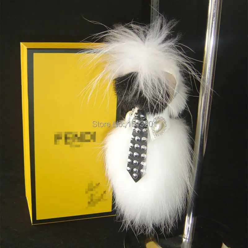 HOT 22cm KARLITO Karl Fur Bag Monster Bag Bugs Charm Keychain Plush Toys With dust cloth