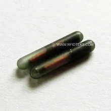 RFID стеклянная метка для животных размер 2,12x12 мм 134,2 кГц ISO11784/11785 FDX-B EMID животное стекло RFID тег чтение и запись EM4305 чип