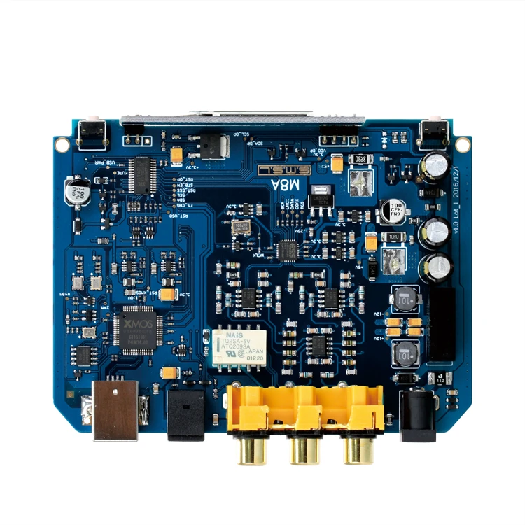 SMSL M8A Native DSD512 HIFI декодер поддержка DOP DAC ES9038 PCM768kHz микро USB усилитель оптический