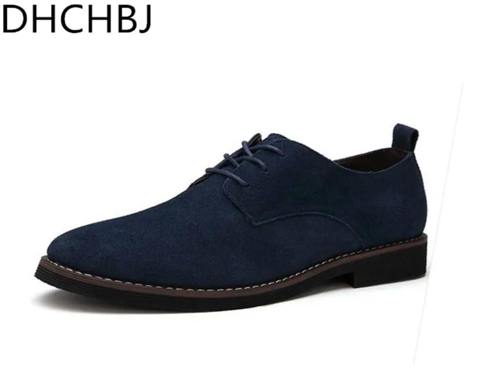 

Plus Size 45 Men Oxfords Faux Suede Leather Men Casual Shoes Spring Autumn Fashion Oxford Shoes Men 2018 Male