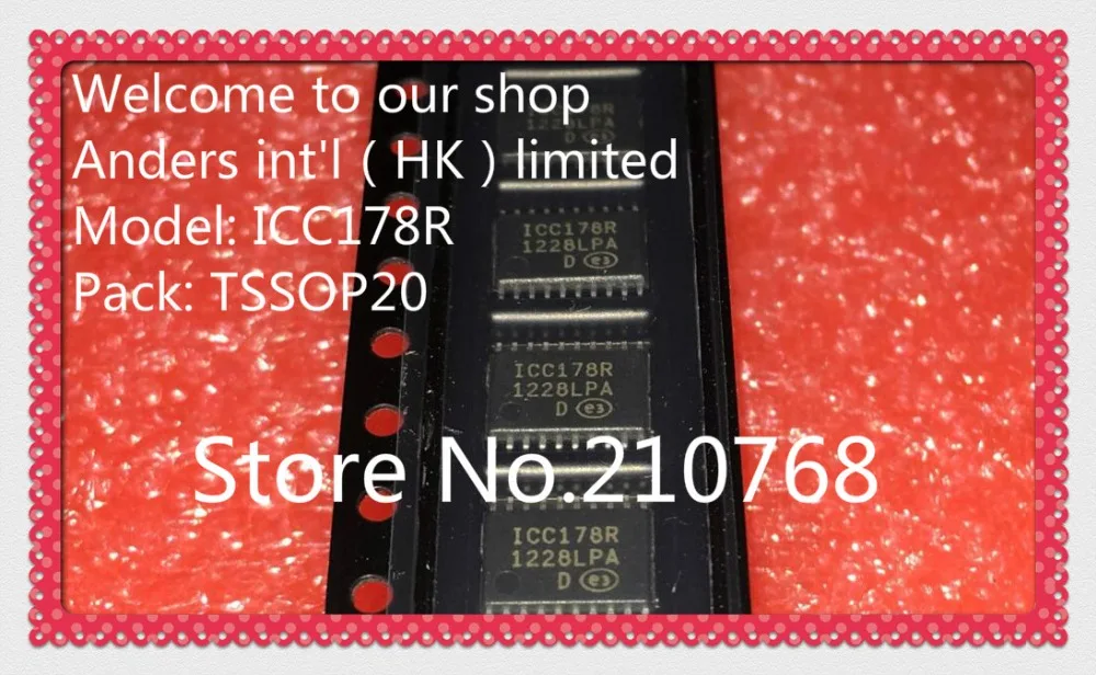 

100% NEW ORIGINAL ICC178R ICC178 TSSOP20