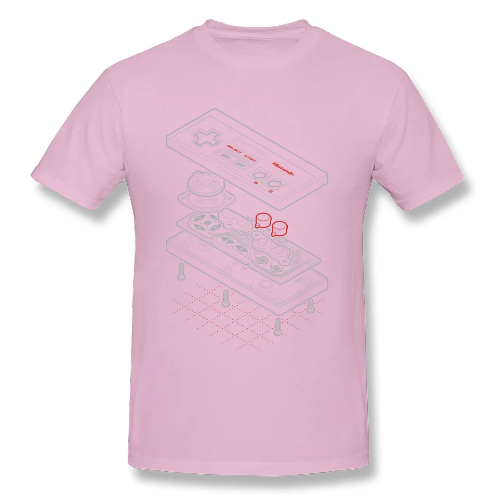 BP 85 T Shirts for Men Party VALENTINE DAY Tops & Tees Short Sleeve Faddish Fashionable Tee-Shirt O Neck Pure Cotton BP 85 pink