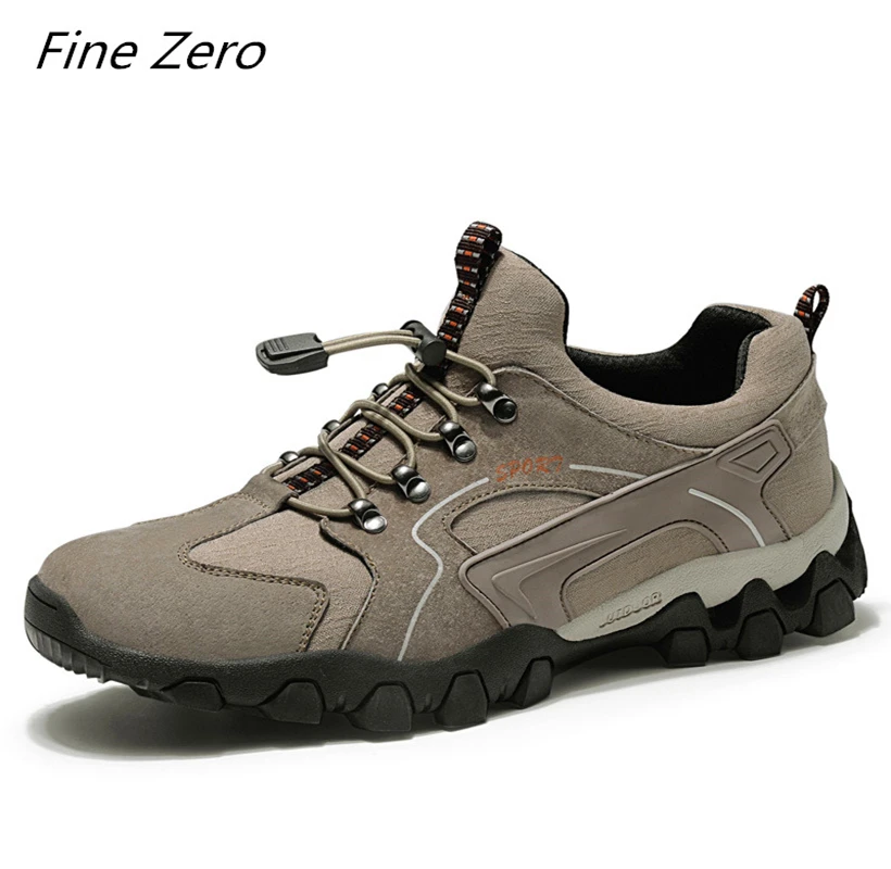 

New Brand Men Hiking Shoes Spring Atumn Outdoor Walking Jogging Shoes Mens Mountain Sport Boots Climbing Sneakers Free Shipping